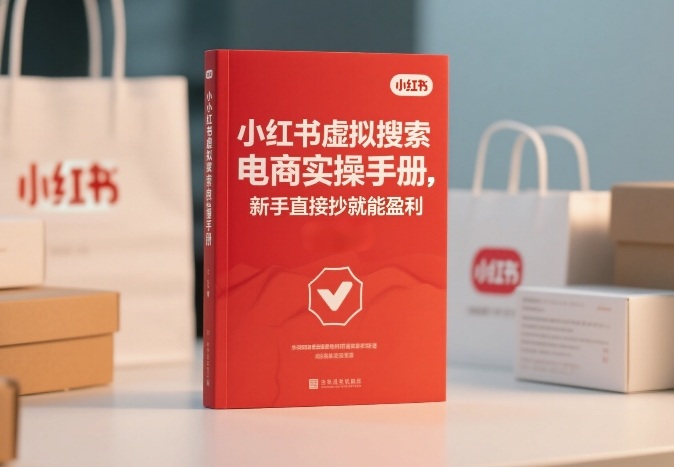 小红书虚拟搜索电商实操手册,新手直接抄就能盈利-来聚吧