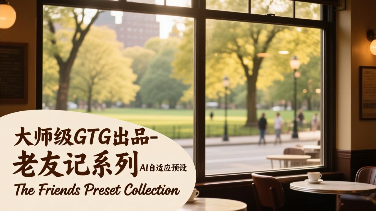 大师级GTG出品-老友记系列AI自适应预设The Friends Preset Collection-来聚吧