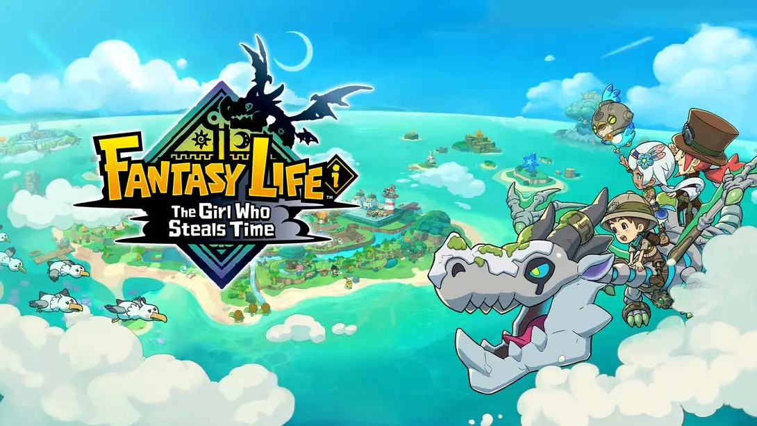 【美版】幻想生活ｉ 转圈圈的龙和偷取时间的少女 .FANTASY LIFE i: The Girl Who Steals Time 中文-来聚吧