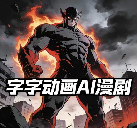 字字动画AI漫剧2026年第1期系统课程，小白看完就能学会实操的漫剧课，单人月收1-3W-来聚吧