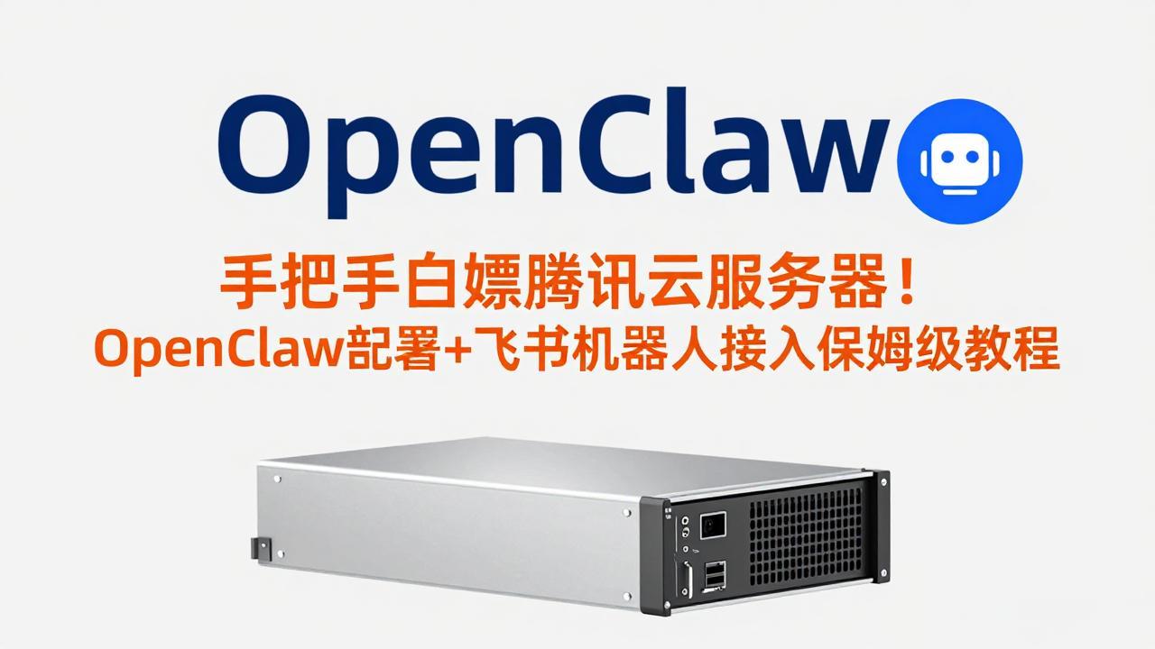 手把手白嫖腾讯云服务器!OpenClaw部署+飞书机器人接入保姆级教程-来聚吧