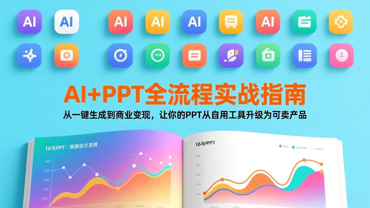 AI+PPT全流程实战指南:从一键生成到商业变现,让你的PPT从自用工具升级为可卖产品-来聚吧