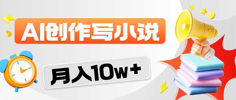 2026风口项目AI写小说 轻松实现月入10w+-来聚吧
