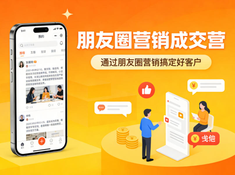 朋友圈营销成交营，通过朋友圈营销来搞定好客户-来聚吧