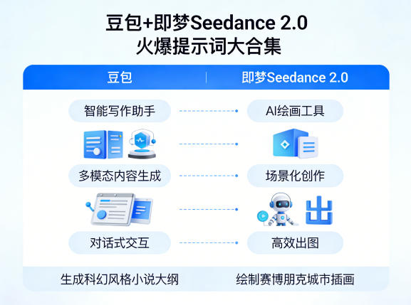 豆包+即梦Seedance 2.0,市面上卖的比较火爆的提示词大合集-来聚吧