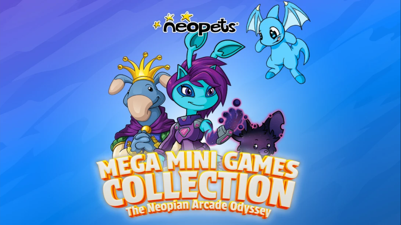 【美版】尼奥宠物 – 超级迷你游戏合集 – 尼奥比亚街机探险 .Neopets – Mega Mini Games Collection – The Neopian A 中文-来聚吧