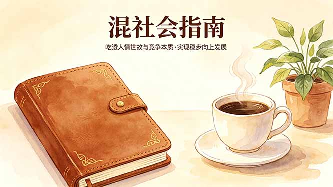 付费文章：混社会指南，吃透人情世故与竞争本质，实现稳步向上发展-来聚吧