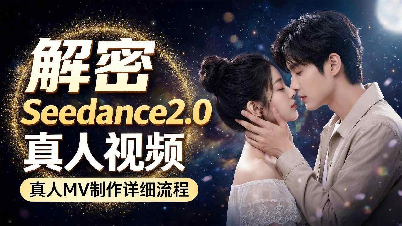 Seedance 2.0解密教程：零基础制作真人MV全流程-来聚吧