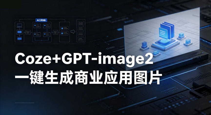 【Coze工作流搭建实操教程】coze+GPT-image2一键生成商业应用图片,全流程保姆级教学-来聚吧