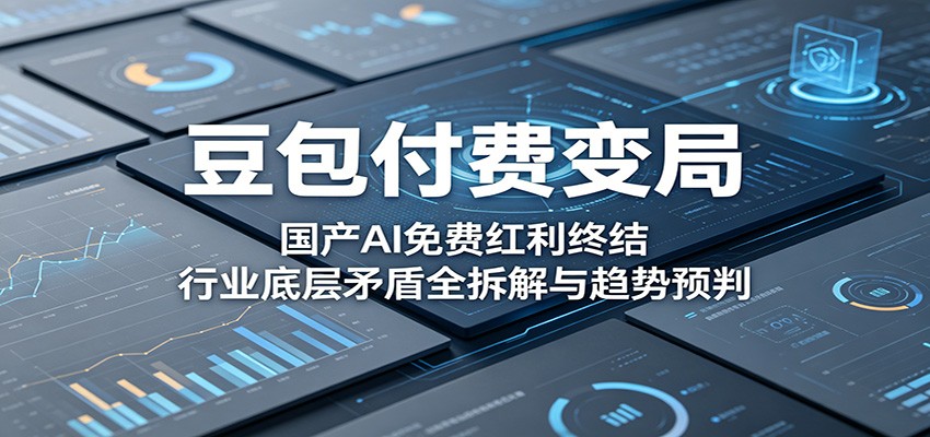 豆包付费变局:国产AI免费红利终结,行业底层矛盾全拆解与趋势预判-来聚吧