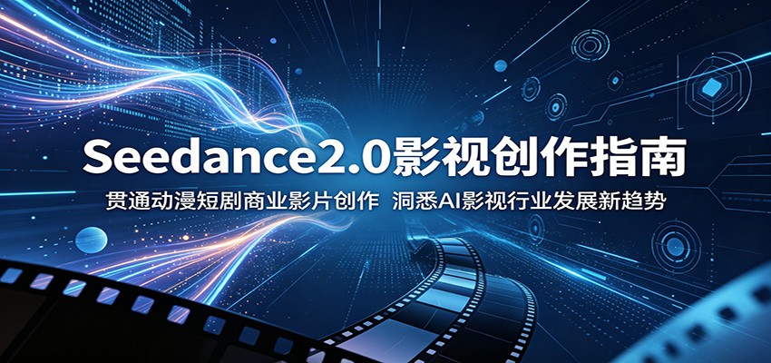 Seedance2.0影视创作指南：贯通动漫短剧商业影片创作，洞悉AI影视行业发展新趋势-来聚吧