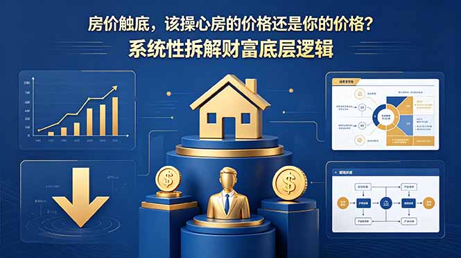 付费文章:房价触底,该操心房的价格还是你的价格?系统性拆解财富底层逻辑-来聚吧
