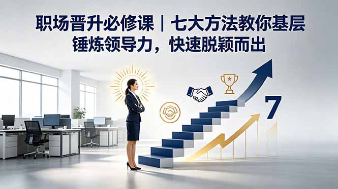 付费文章：职场晋升必修课｜七大方法教你基层锤炼领导力，快速脱颖而出-来聚吧