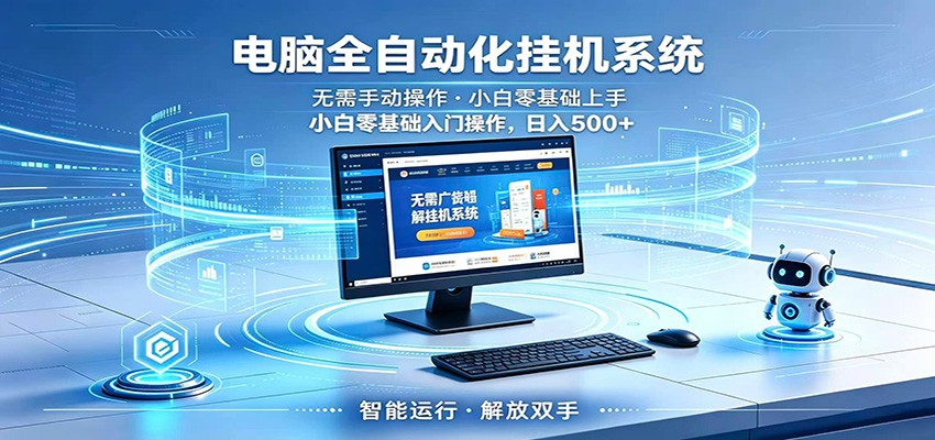 智能广告挂机无需值守，小白上手轻松实现每日增收-来聚吧