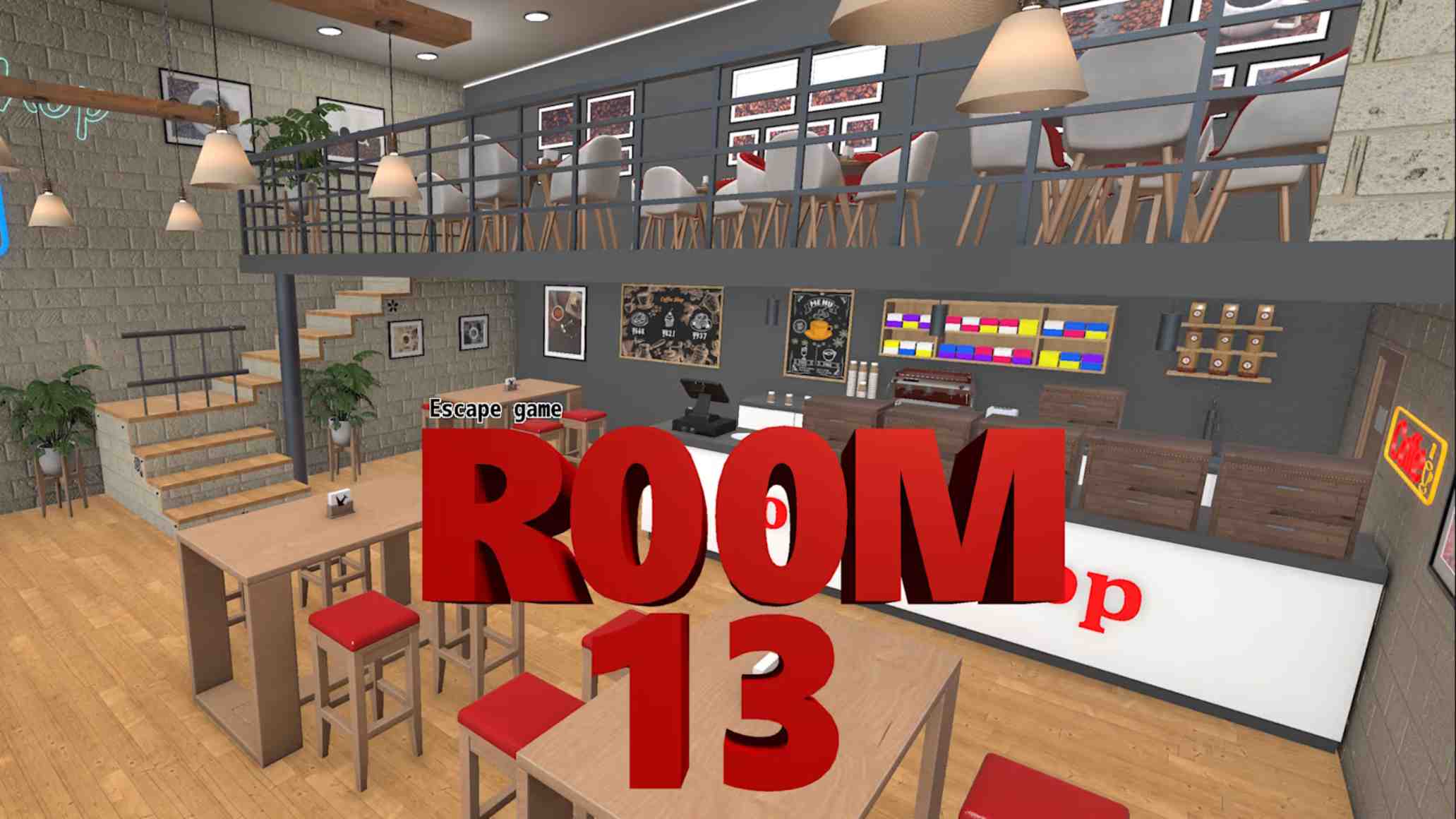 逃脱游戏 R00M13 .Escape game R00M13 中文-来聚吧