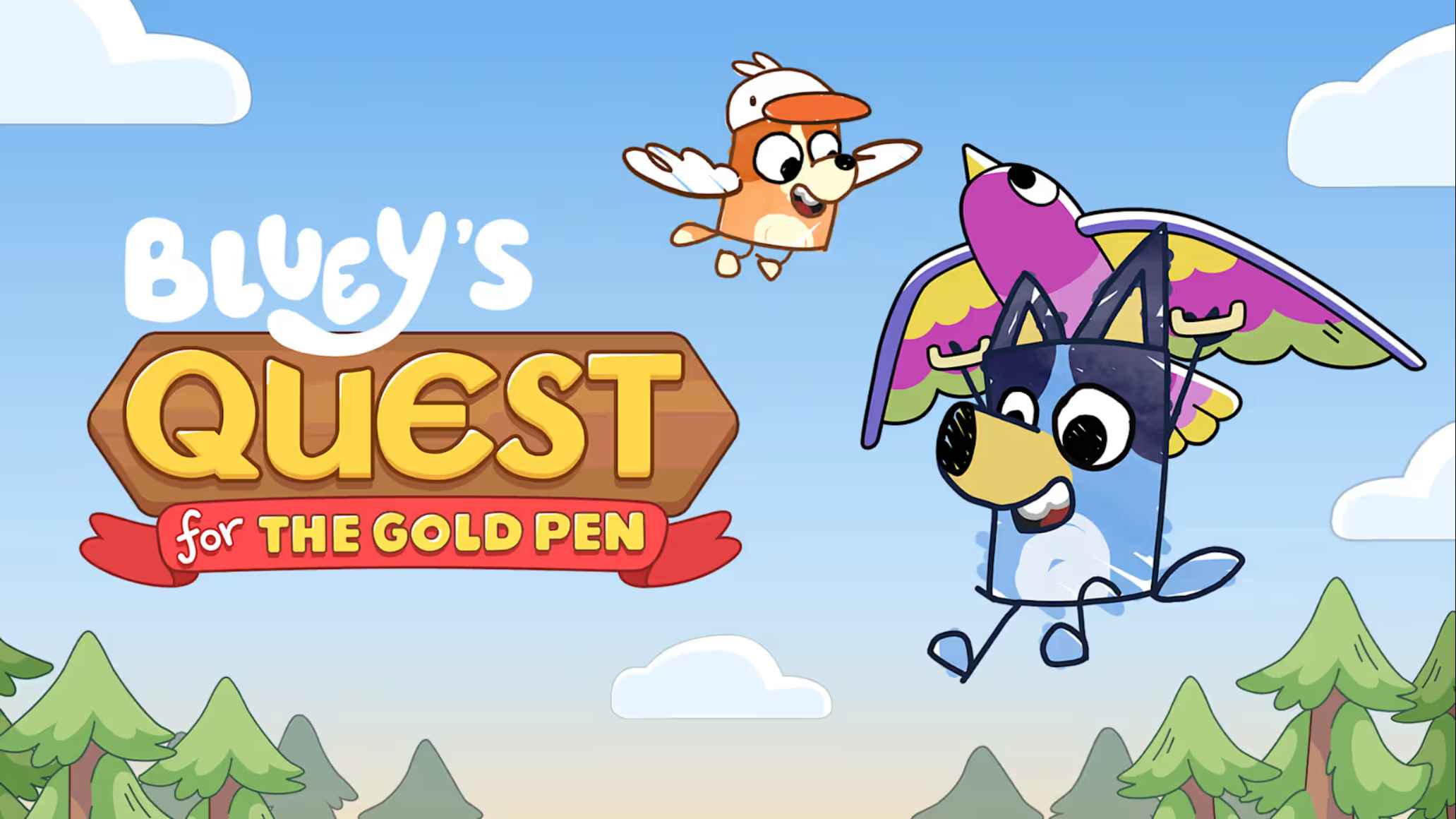 布鲁伊寻找金笔 .Bluey’s Quest For The Gold Pen 中文-来聚吧