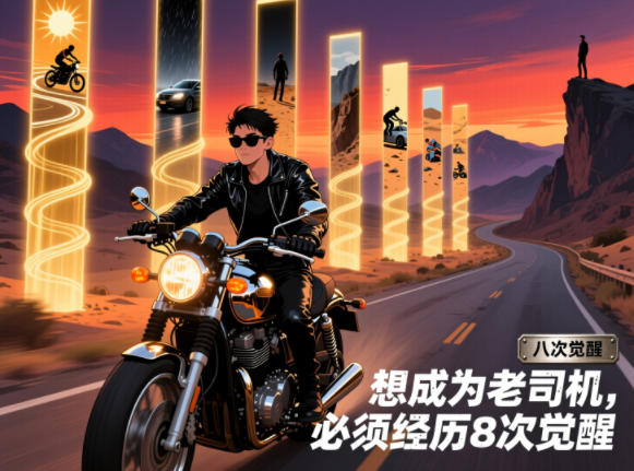 付费文章:想成为老司机,必须经历8次觉醒-来聚吧