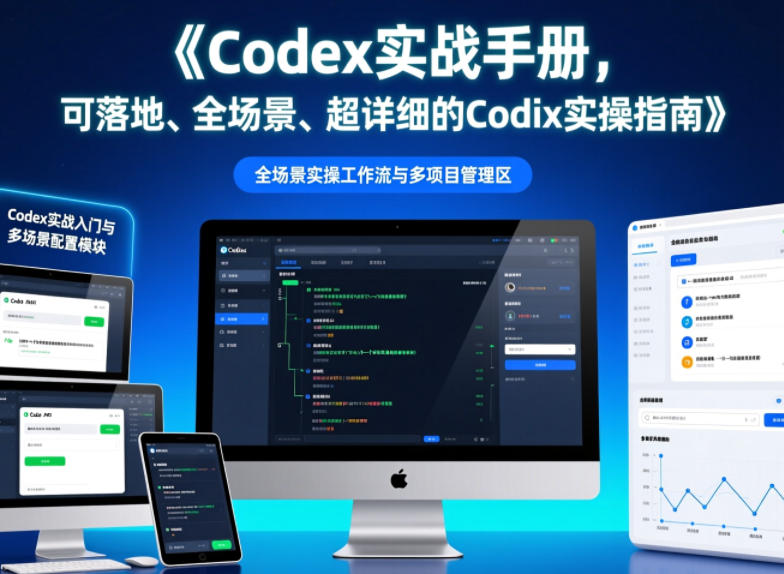 Codex实战手册,可落地、全场景、超详细的Codex实操指南-来聚吧