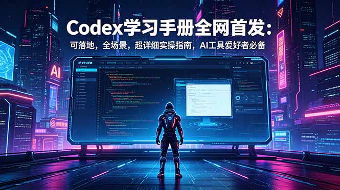 Codex学习手册全网首发：可落地，全场景，超详细实操指南，AI工具爱好者必备-来聚吧