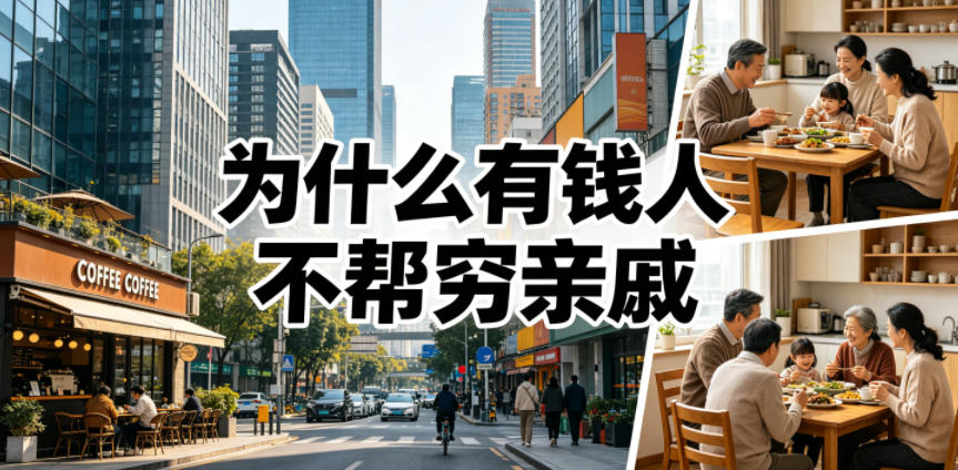 付费文章:为什么有钱人不帮穷亲戚?-来聚吧