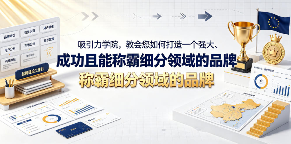 吸引力学院，教会您如何打造一个强大、成功且能称霸细分领域的品牌！【原创双语字幕】-来聚吧
