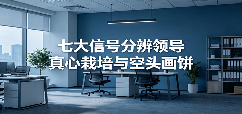 付费文章《七大信号分辨领导真心栽培与空头画饼》读懂管理背后人性逻辑-来聚吧