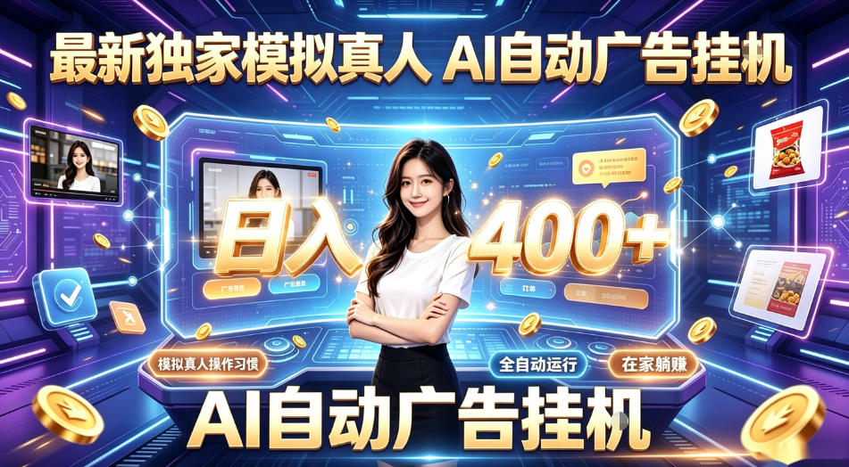 最新独家模拟真人，AI自动挂号挂G，日入400+，全程全自动运行，无需人工【揭秘】-来聚吧