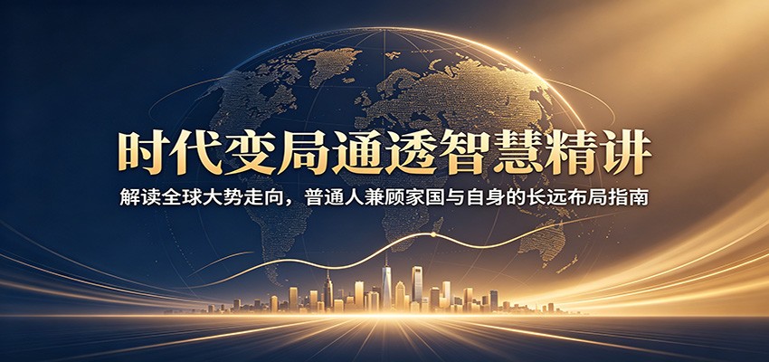 时代变局通透智慧精讲:解读全球大势走向,普通人兼顾家国与自身的长远布局指南-来聚吧