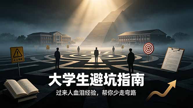 付费文章:大学生避坑指南 ,过来人血泪经验,帮你少走弯路-来聚吧