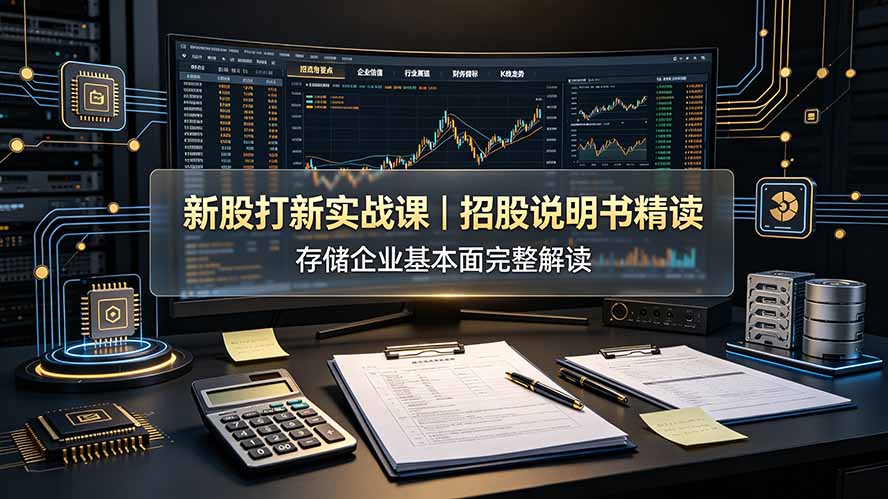 付费文章:新股打新实战课|招股说明书精读,存储企业基本面完整解读-来聚吧