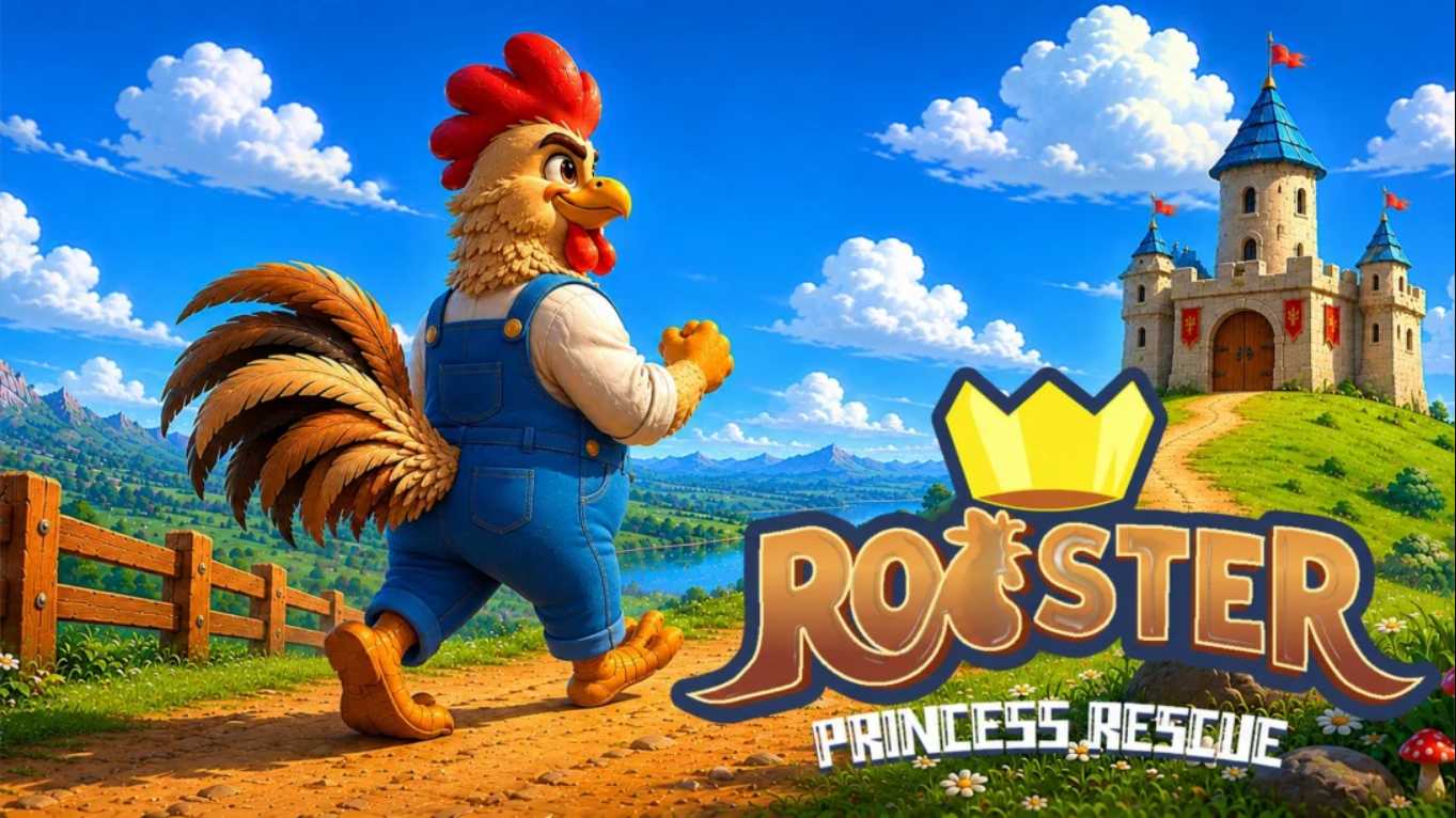 【日版】公鸡勇士:拯救公主 .Rooster: Princess Rescue 英语-来聚吧