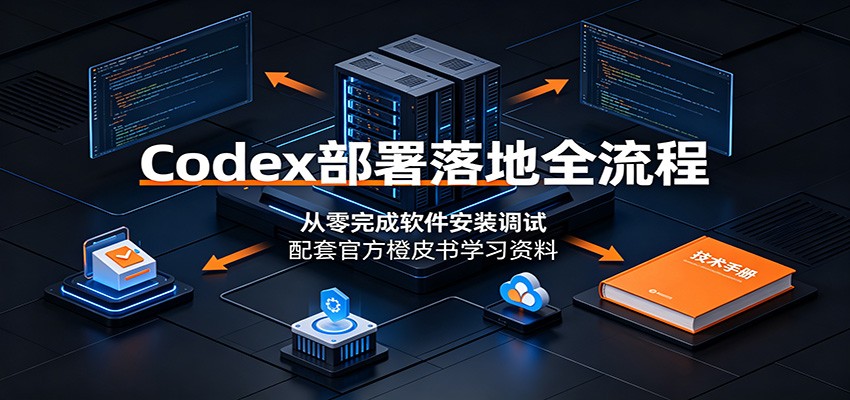 Codex部署落地全流程：从零完成软件安装调试，配套官方橙皮书学习资料-来聚吧