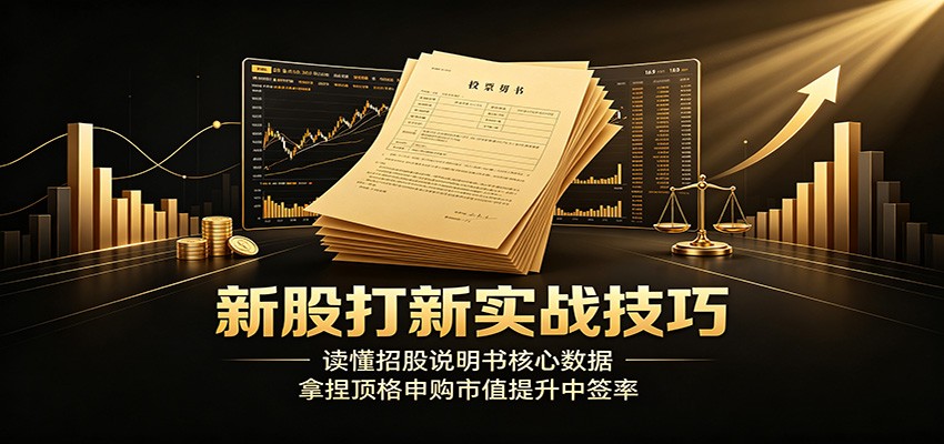 新股打新实战技巧:读懂招股说明书核心数据,拿捏顶格申购市值提升中签率-来聚吧