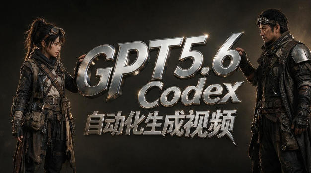 GPT5.6+Codex自动化生成视频全流程实战,从提示词设计、角色设定、封面海报,到视频生成思路与自动化工作流-来聚吧