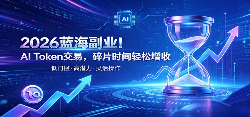 AI Token算力赛道！普通人可入局的数字副业，零门槛快速起步-来聚吧