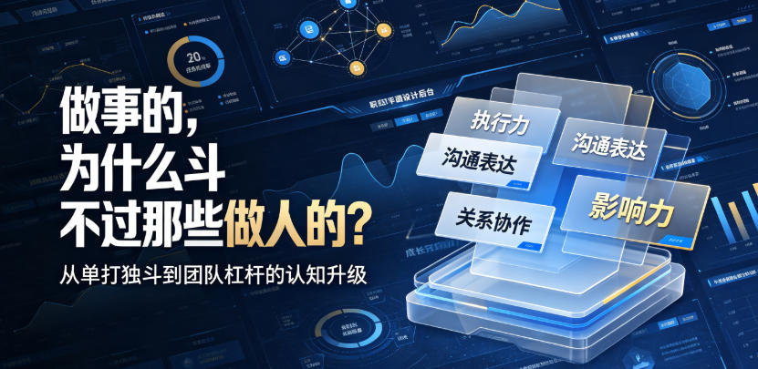 付费文章:做事的,为什么斗不过那些做人的?-来聚吧