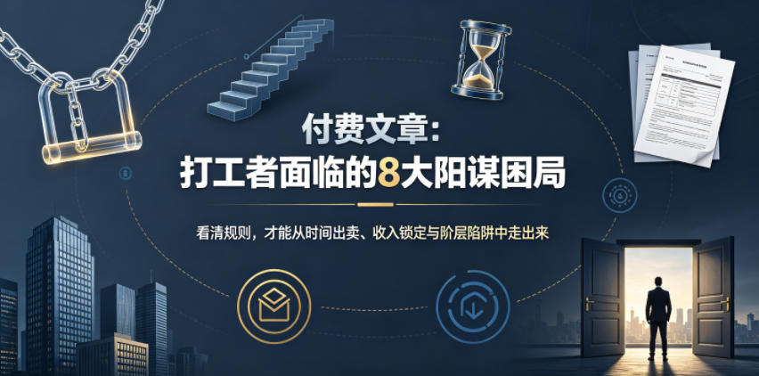 付费文章:打工者面临的8大阳谋困局-来聚吧