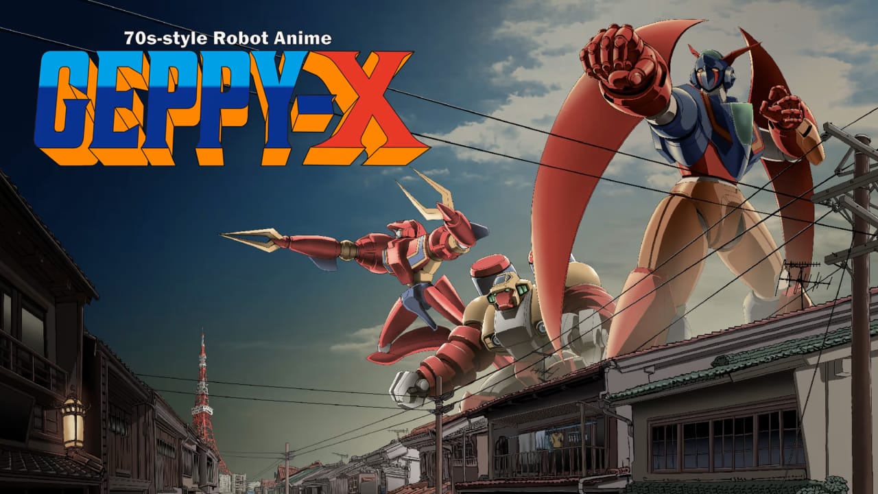 70年代风格机器人动画:杰比-X丨70s-style Robot Anime Geppy-X-来聚吧