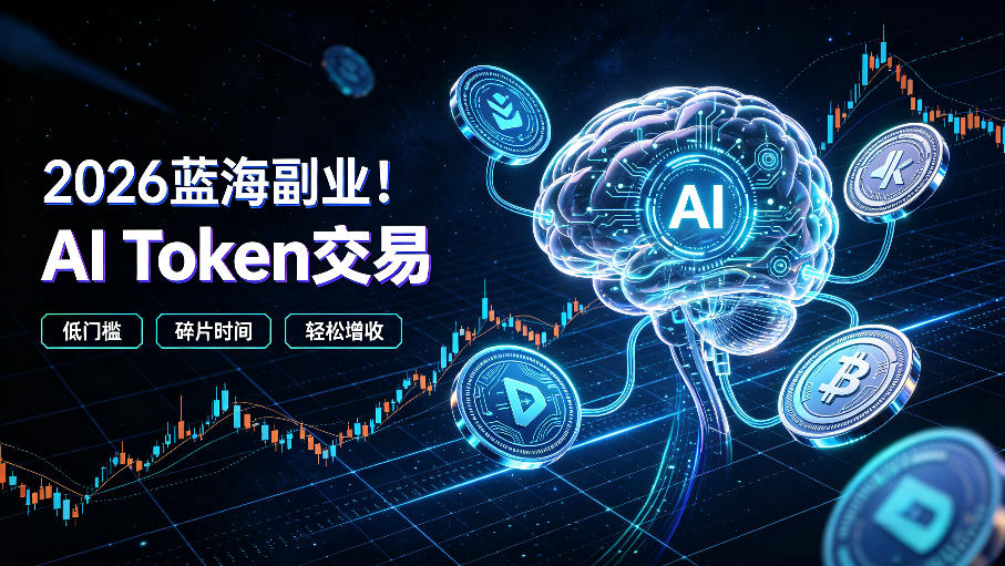 2026全新风口副业|AI智能Token交易,空闲时间轻松 賺 收益,无需全天盯盘【揭秘】-来聚吧