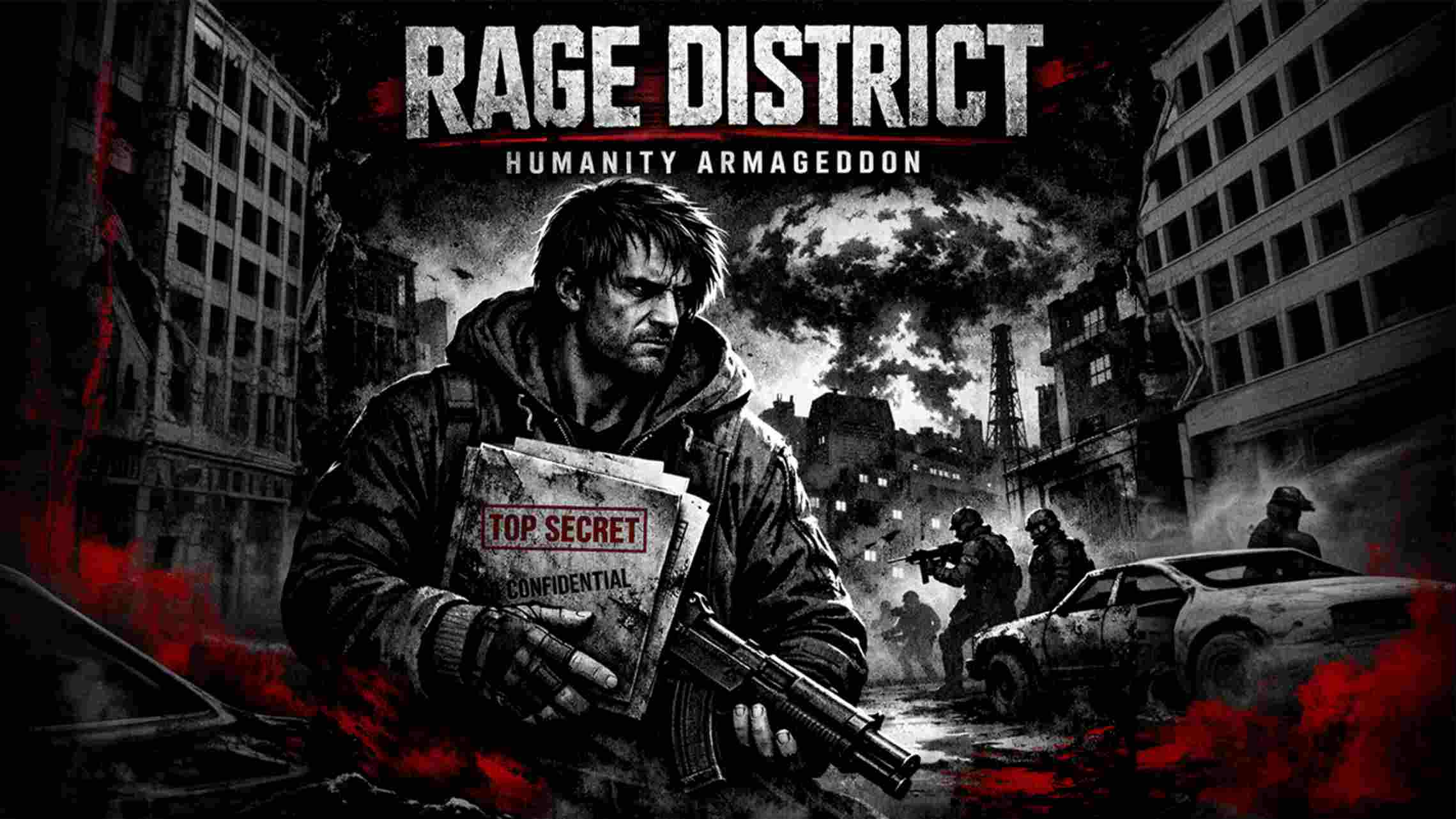 【美版】狂怒区 人类末日 Rage District – Humanity Armageddon 英语-来聚吧