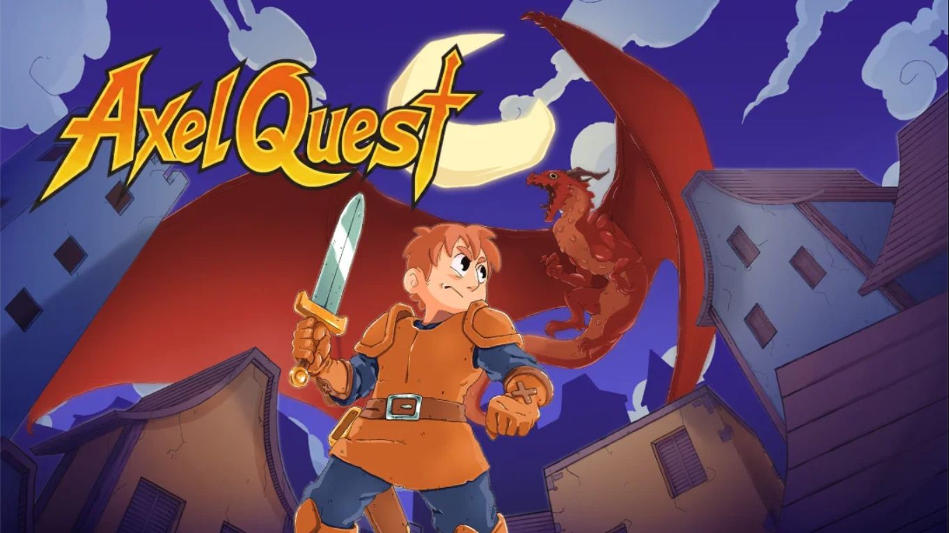 【美版】阿克塞尔大冒险 .Axel Quest 英语-来聚吧