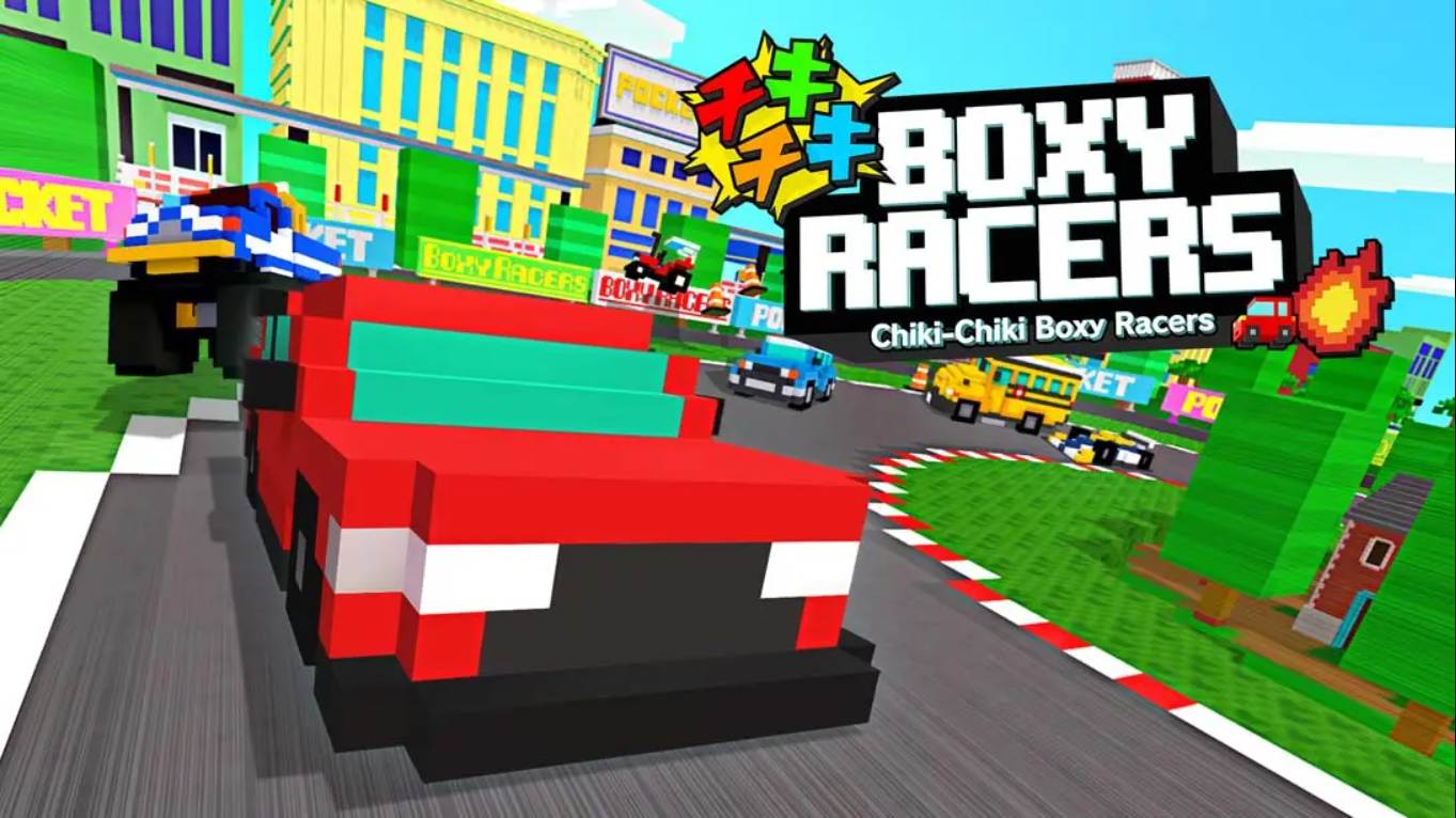 【美版】方块职业赛车手 .Chiki-Chiki Boxy Racers 中文-来聚吧