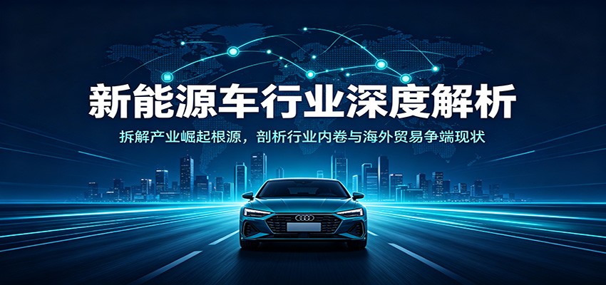 新能源车行业深度解析:拆解产业崛起根源,剖析行业内卷与海外贸易争端现状-来聚吧