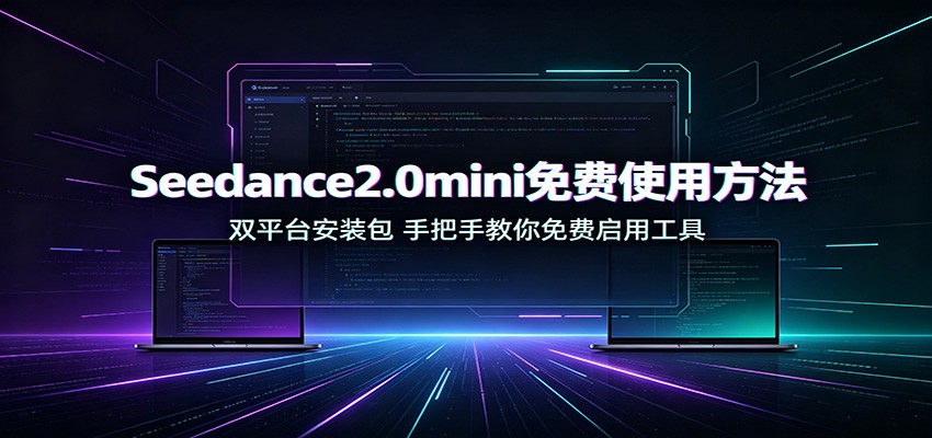 Seedance2.0mini免费使用方法:双平台安装包,手把手教你免费启用工具-来聚吧