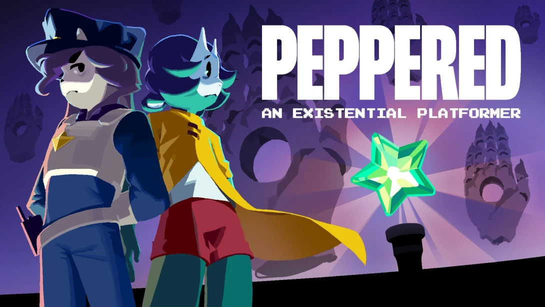 【美版】一个存在主义平台游戏 PEPPERED: An Existential Platformer 中文-来聚吧