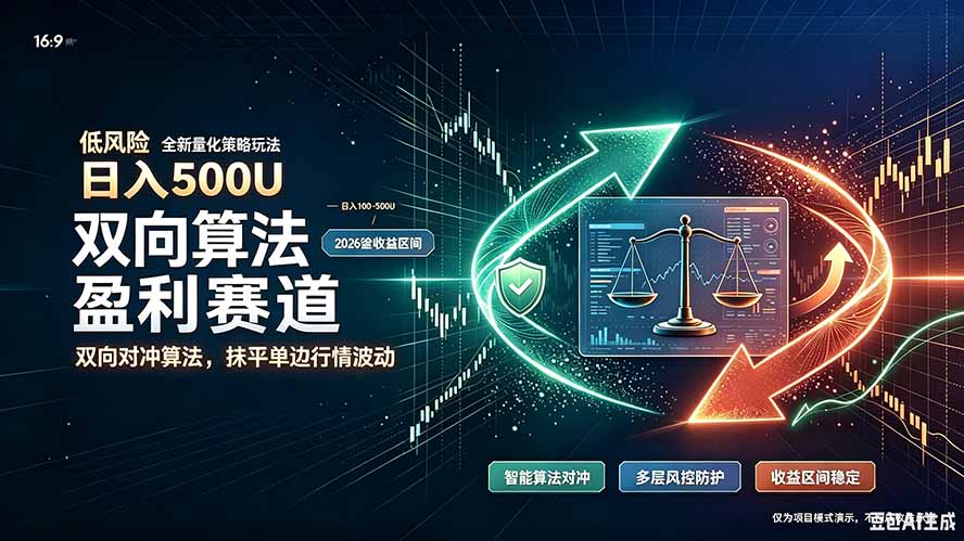 算法对冲/EA量化,日入500刀,躺着赚钱!你把它当做“自动提款机”,它把你就爆了-来聚吧