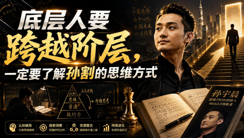 付费文章:底层人要跨越阶层,一定要了解孙割的思维方式-来聚吧
