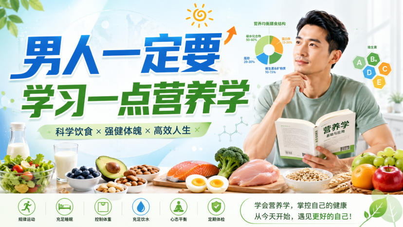 付费文章：男人一定要学习一点营养学-来聚吧