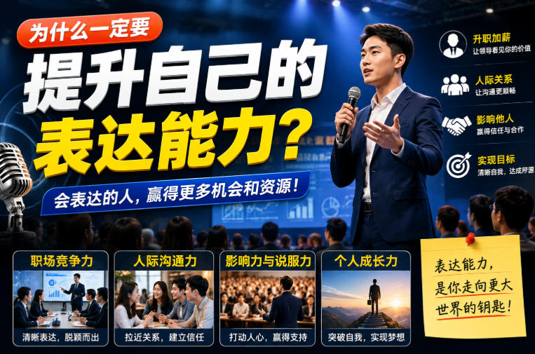 付费文章：为什么一定要提升自己的表达能力？-来聚吧