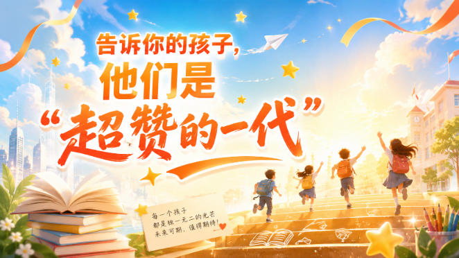 某付费社群专属文章:告诉你的孩子,他们是“超赞的一代”。-来聚吧
